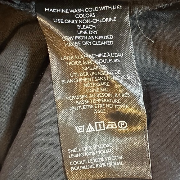 Anthropologie The Somerset Chiffon Maxi Dress in Black Floral Size XL NWT - Picture 14 of 16